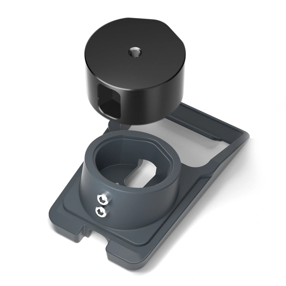 Starlink V5 Tripod Mount Adapter for Original Pipe Adapter - CNC Aluminum, 1/4"-20 & 3/8"-16 Threads