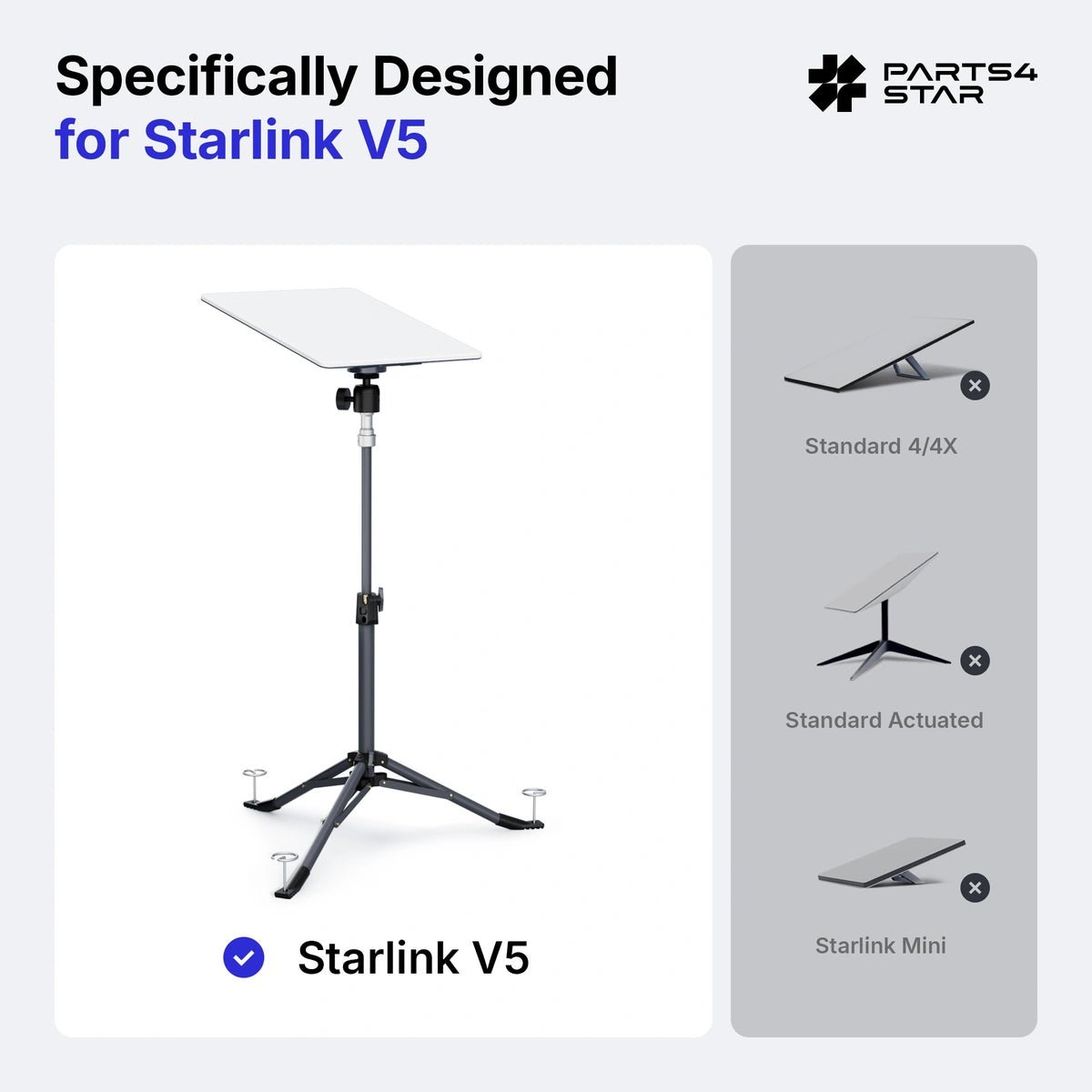 Starlink V5 Tripod Stand - Adjustable Outdoor Mount - Parts4Star
