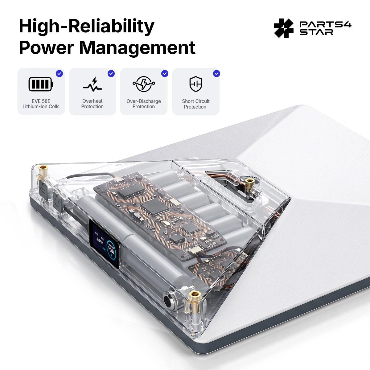 Starlink Mini Battery Pack, 164Wh, Up to 7 Hours Runtime - Parts4Star