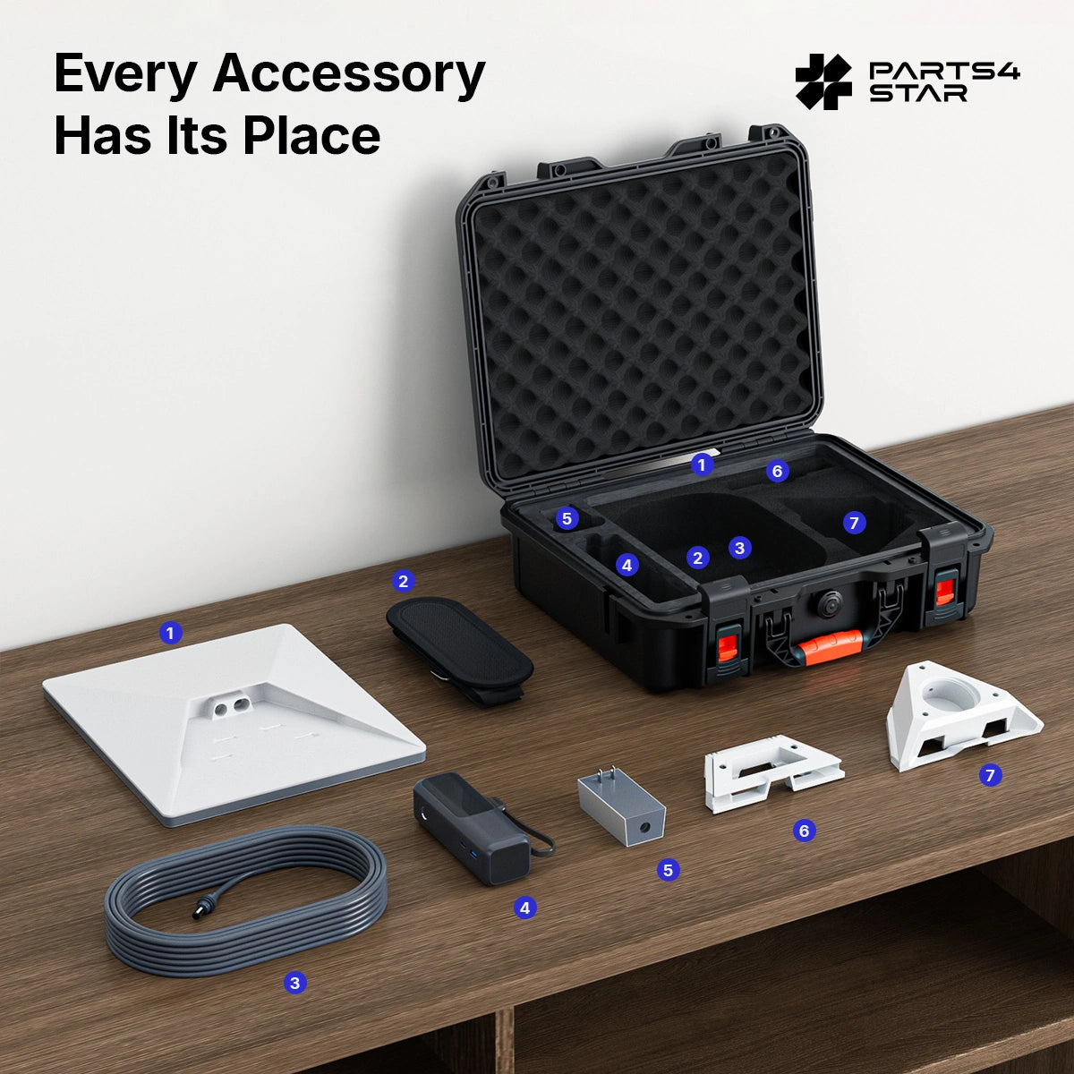 Starlink Mini Kit completo de alimentação elétrica para veículos