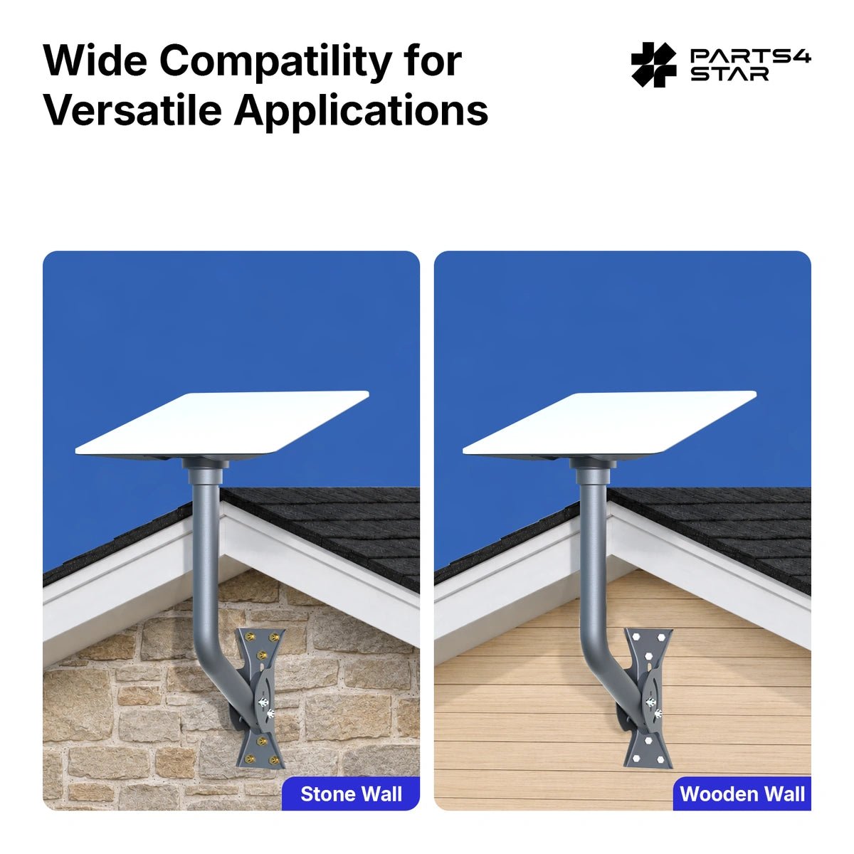 Starlink V5 Wall & Roof Mount Kit - Adjustable - Parts4Star