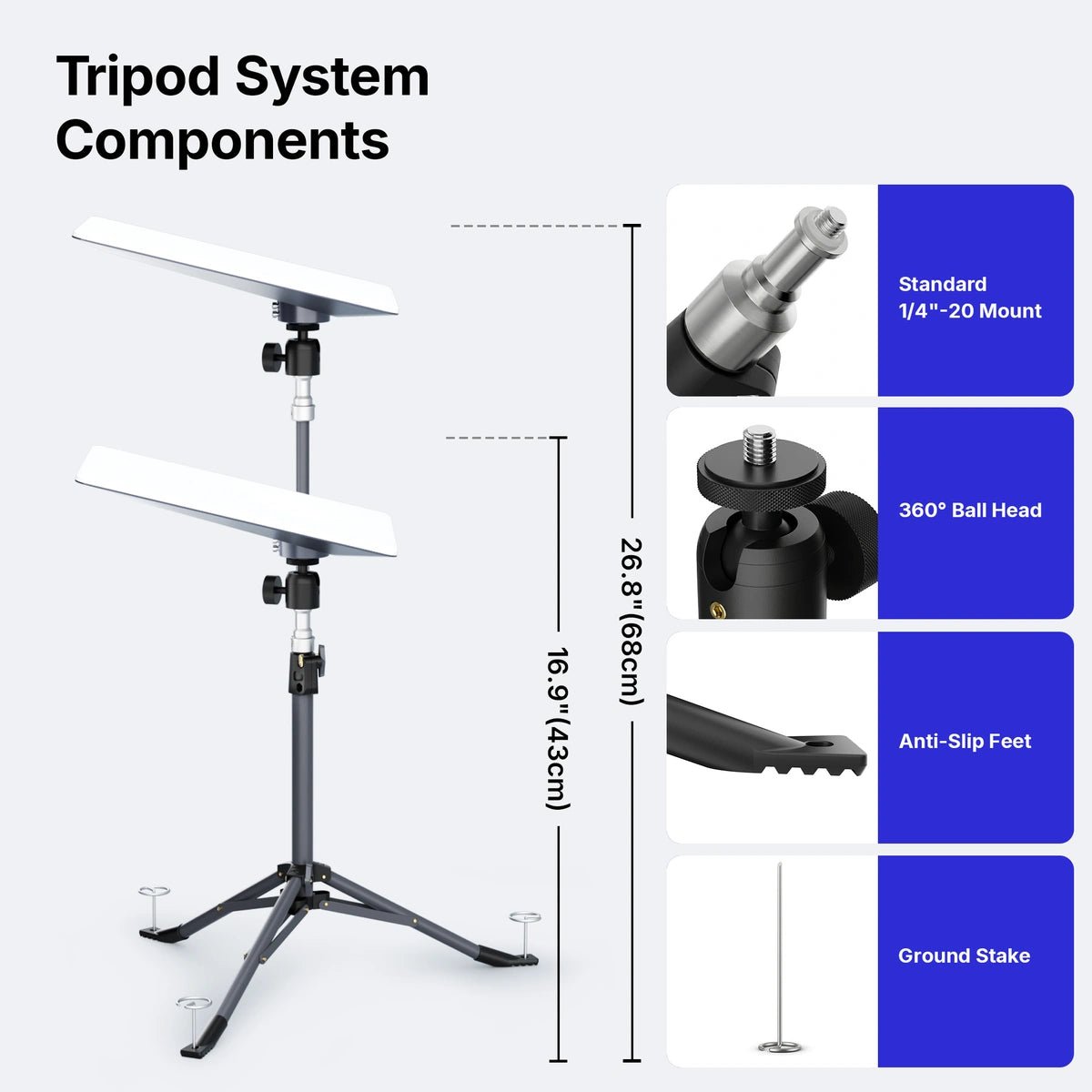 Starlink V5 Tripod Stand - Adjustable Outdoor Mount - Parts4Star