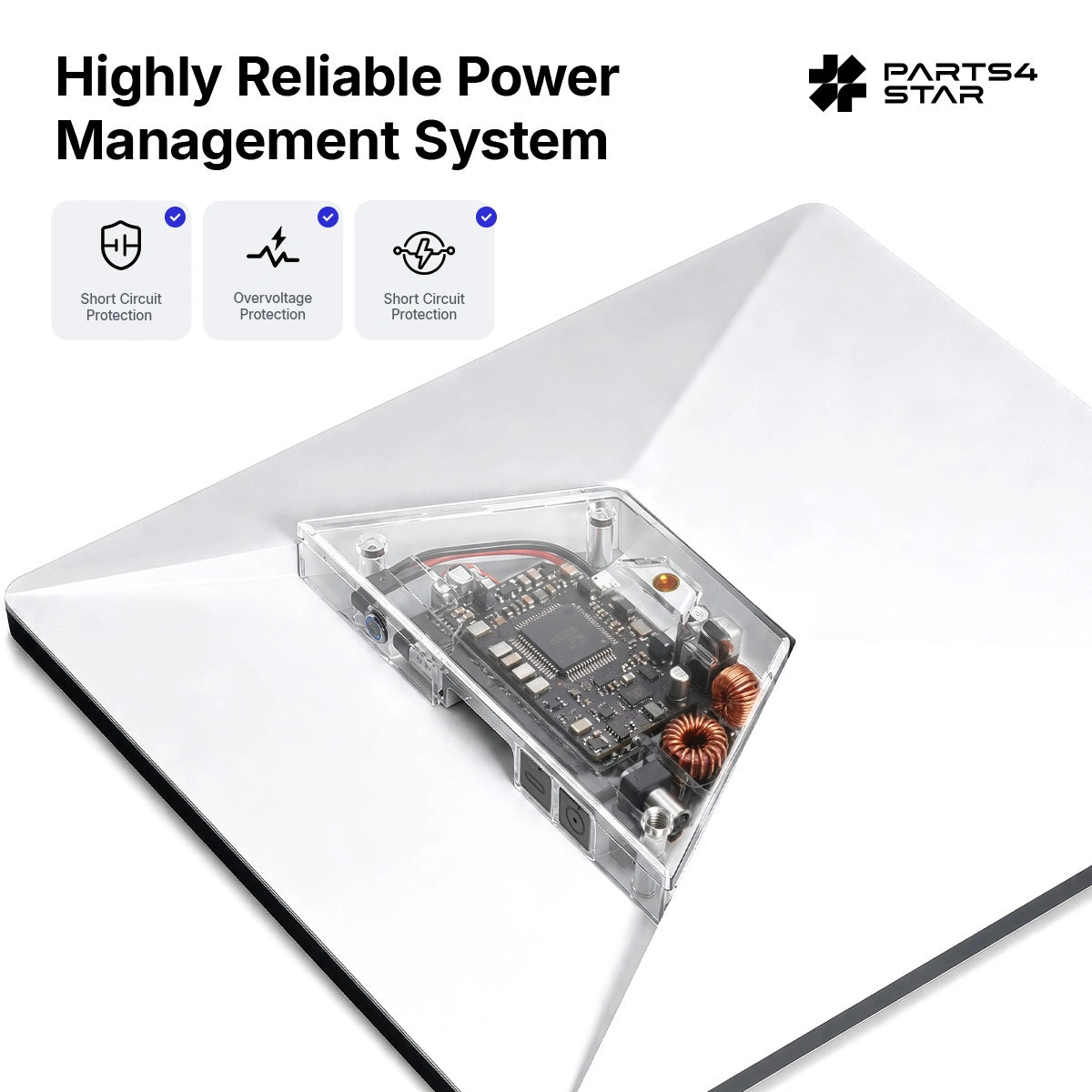 Starlink Mini 12 V-os adapter, 12–24 V-ról 30 V DC-re átalakító összecsukható tartóval