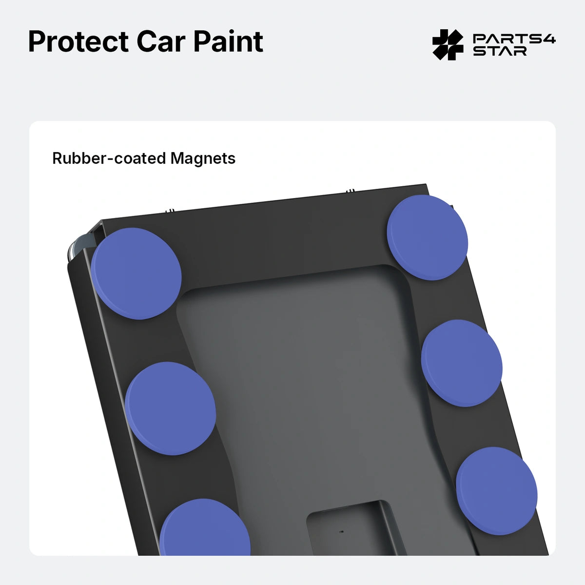 Starlink V5 Heavy-Duty Magnetic Mount with Acrylic Panel – 8 Magnets, 560 lb Holding Force, No-Drill