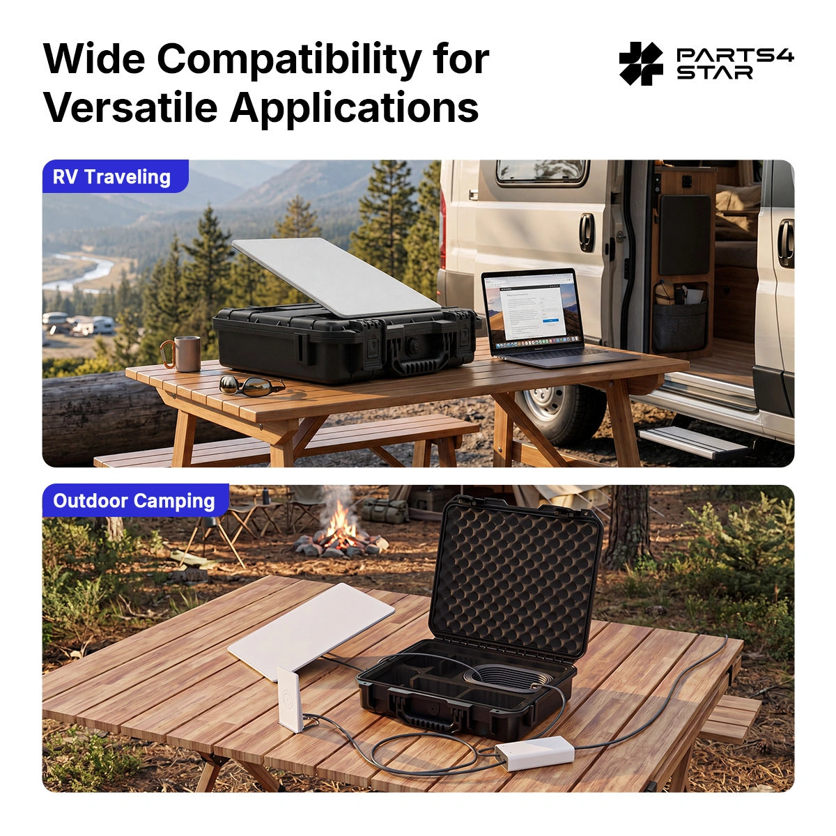 Starlink V5 Hard Carrying Case - Waterproof, Precision Cut Foam