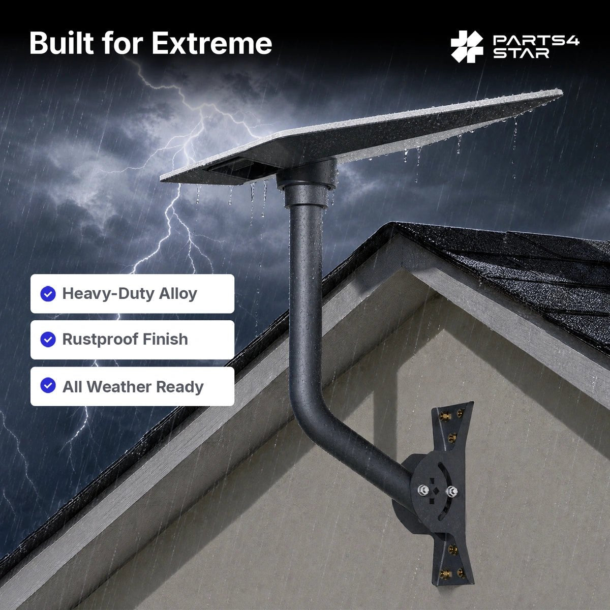 Starlink V5 Wall & Roof Mount Kit - Adjustable - Parts4Star