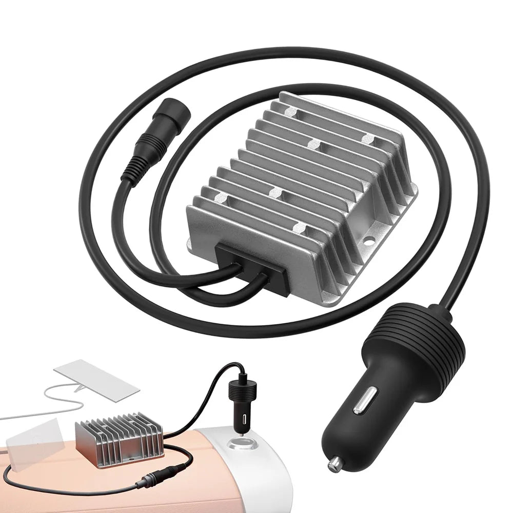 Starlink Gen 3 12V/24V to 57V Car Charger Step - Up Converter for Standard 4 / 4X - Parts4Star