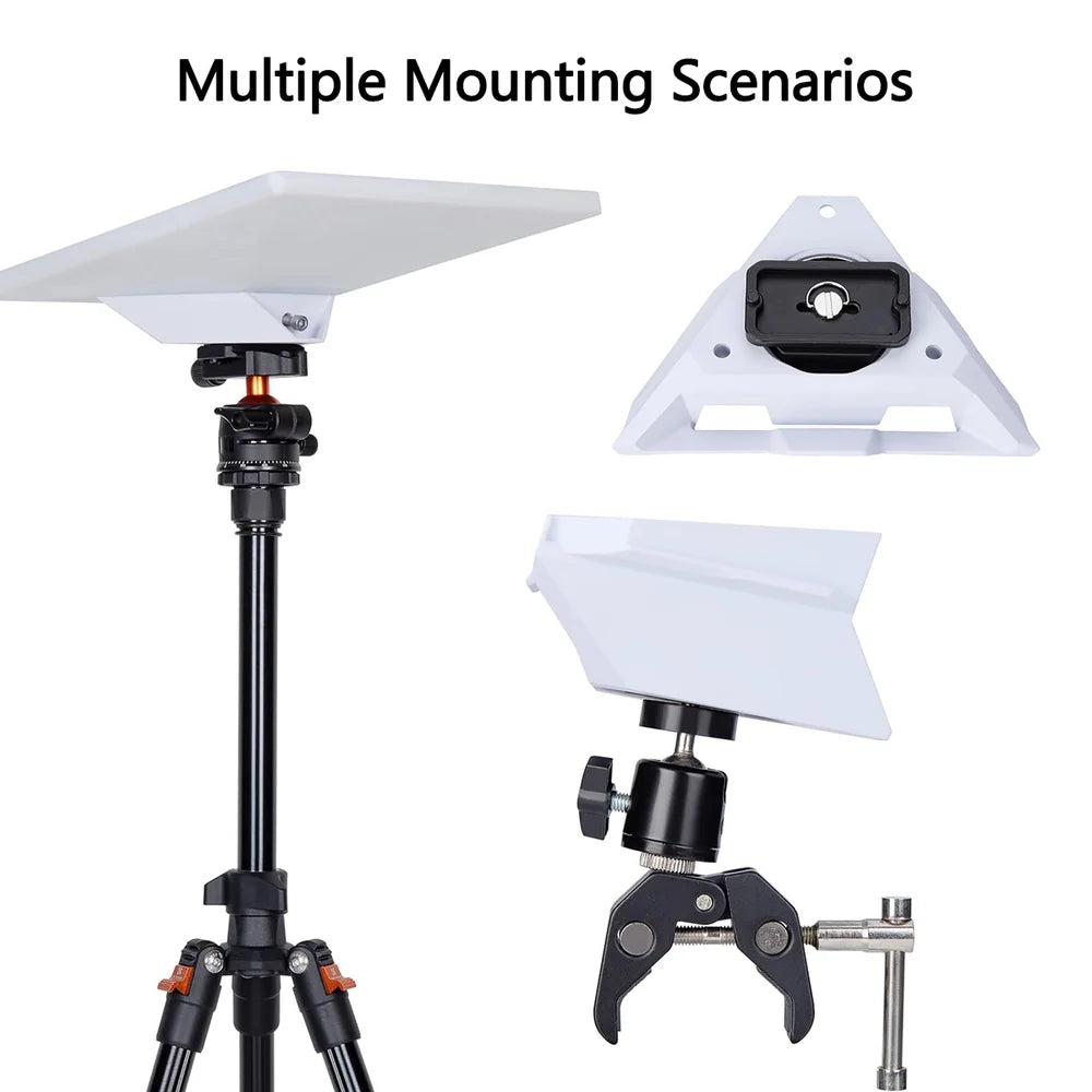 Adaptateur de montage pour trépied nouvelle version 2025 Starlink Mini–Compatible avec les filetages 1/4"-20 et 3/8"-16