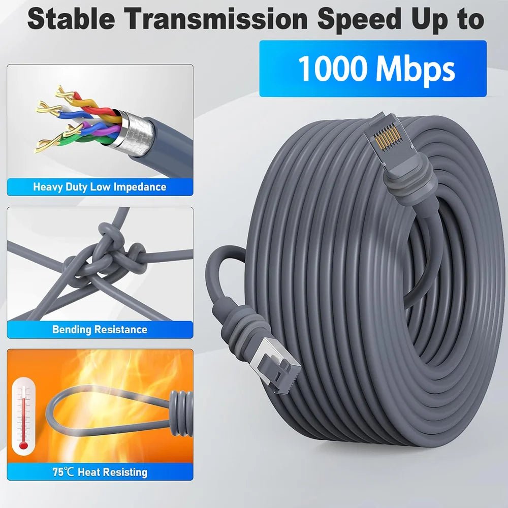Starlink Gen 3/Mini Extension Cable - 50FT Replacement Cable for Standard 4 / 4X - Parts4Star