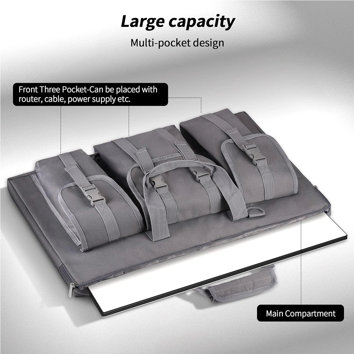 Starlink Gen 3-delige magnetische snelkoppelingsmontageset – Auto-adapter en draagtasoptie voor standaard 4/4X