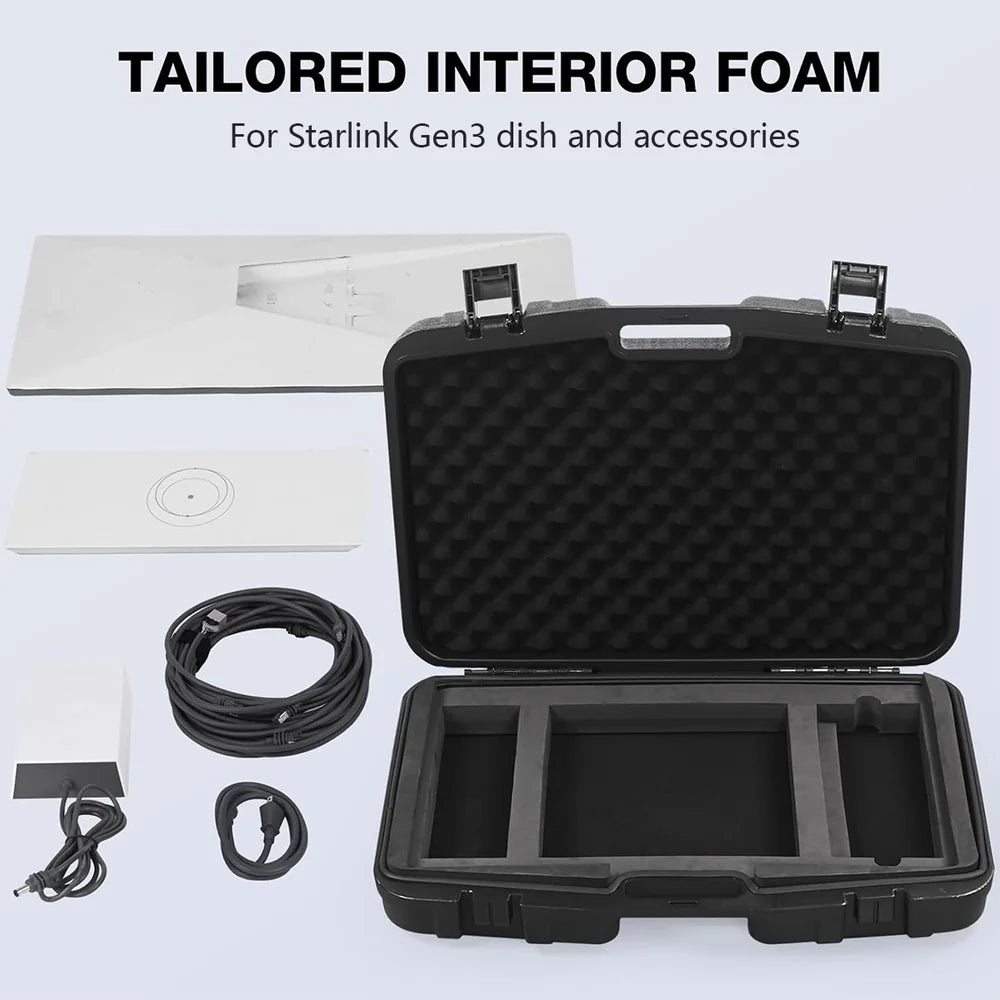 Starlink Gen 3 Hard Shell Protective Carrying Case for Standard 4 / 4X - Parts4Star