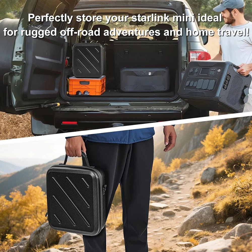 Portable Shockproof Travel Case for Starlink Mini - Parts4Star