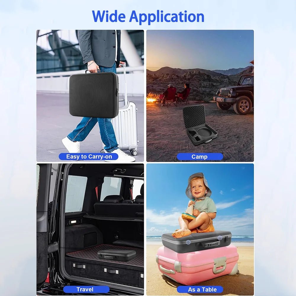 Shockproof EVA Travel & Accessory Case for Starlink Mini - Parts4Star