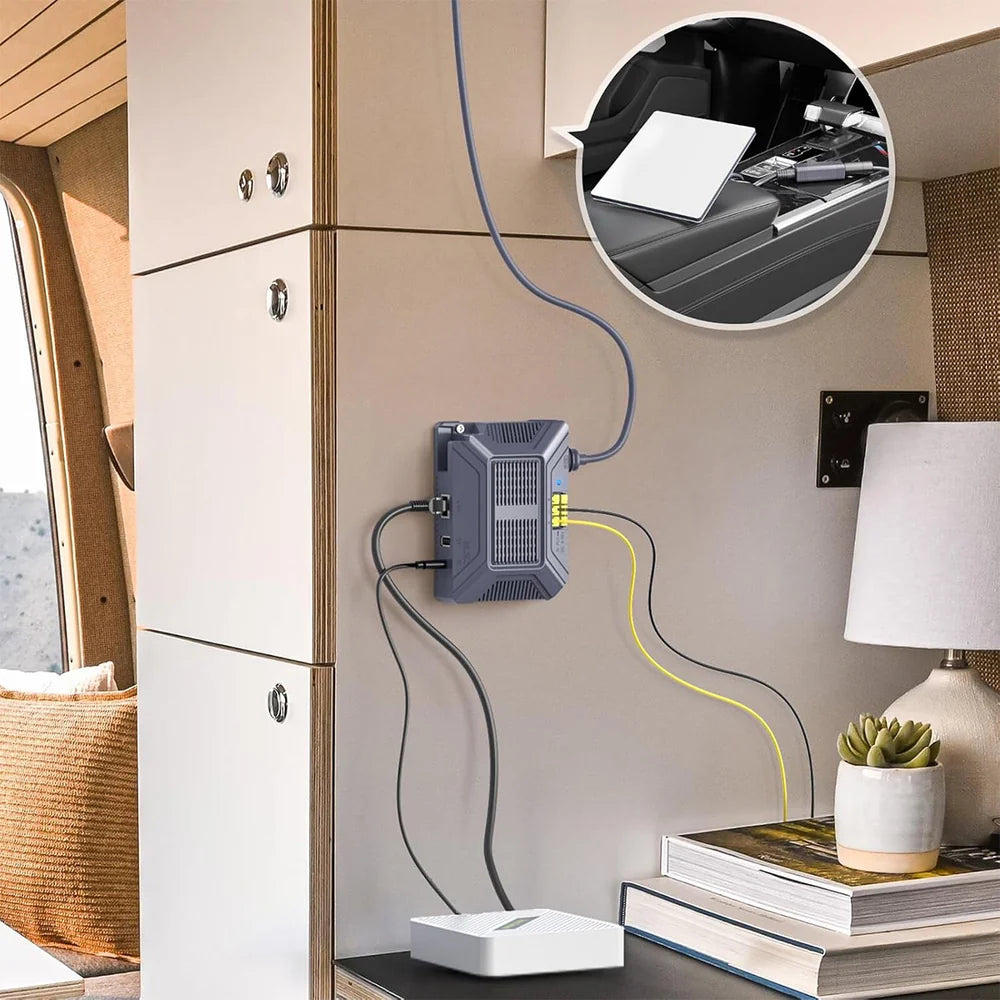 Adaptateur injecteur et répartiteur PoE passif Gigabit 150 W pour Starlink Mini Sortie 48 V, protection contre les décharges électrostatiques