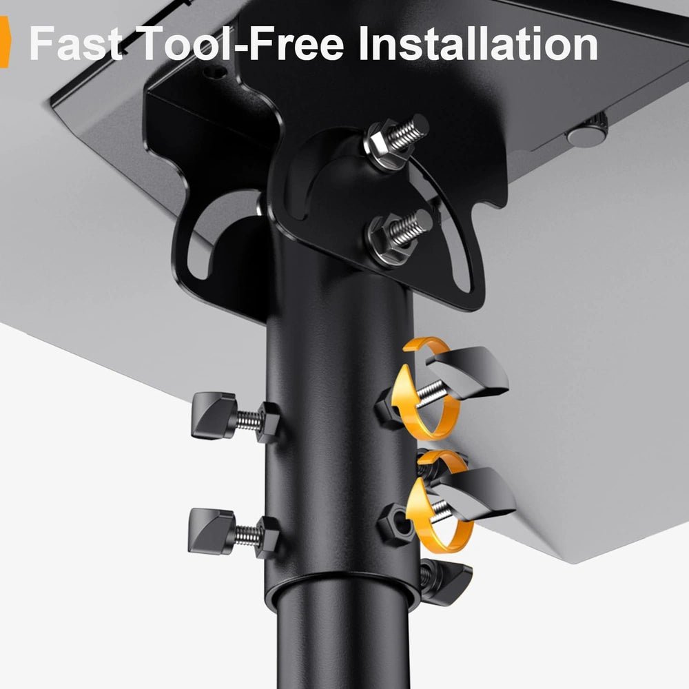 Starlink V4 Adjustable Pipe Adapter Mount – 90°–180° Angle, Heavy-Duty Carbon Steel for Standard Gen 3/V3/V4 - Parts4Star