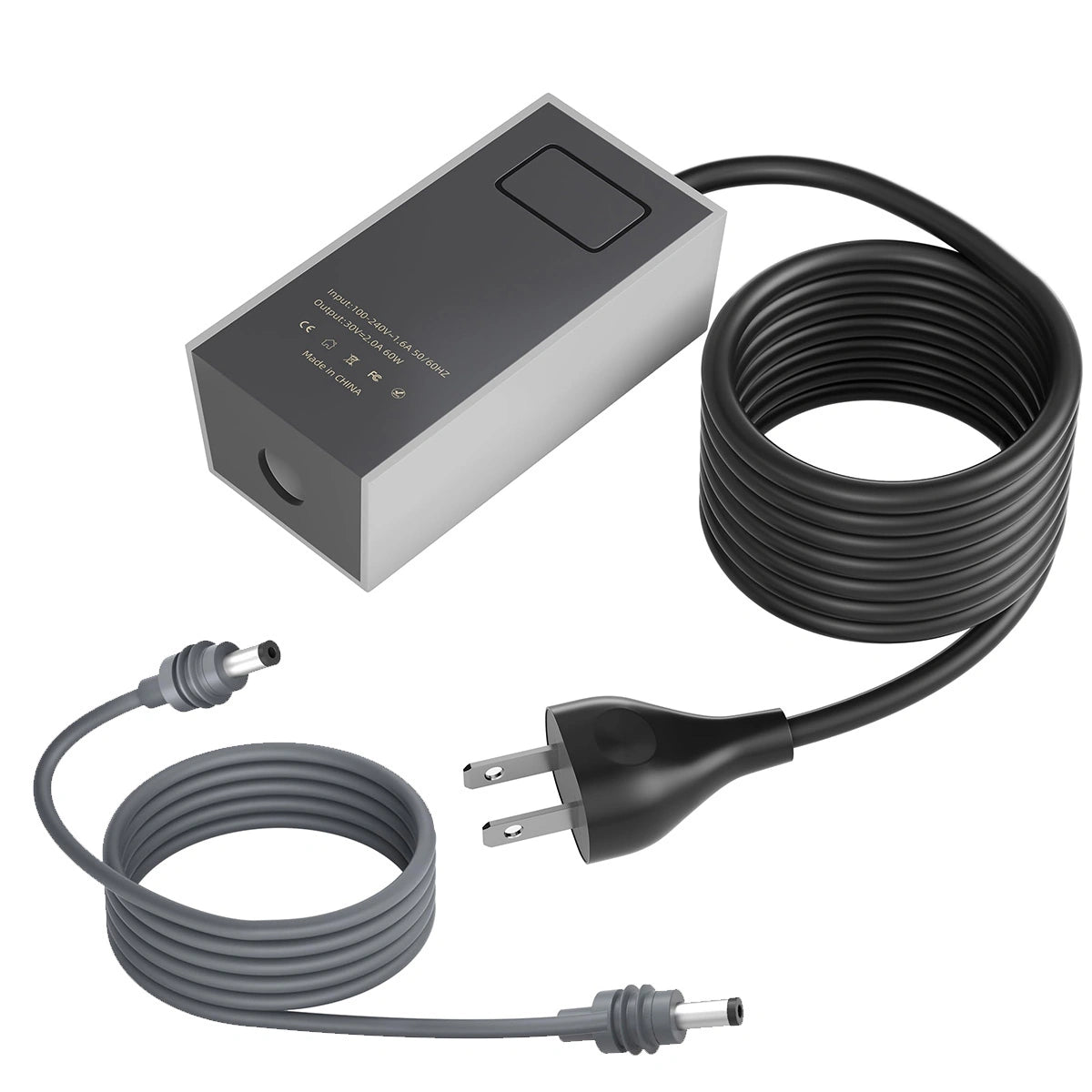 Starlink Mini AC Power Supply, Wall Charger with Extension Cable