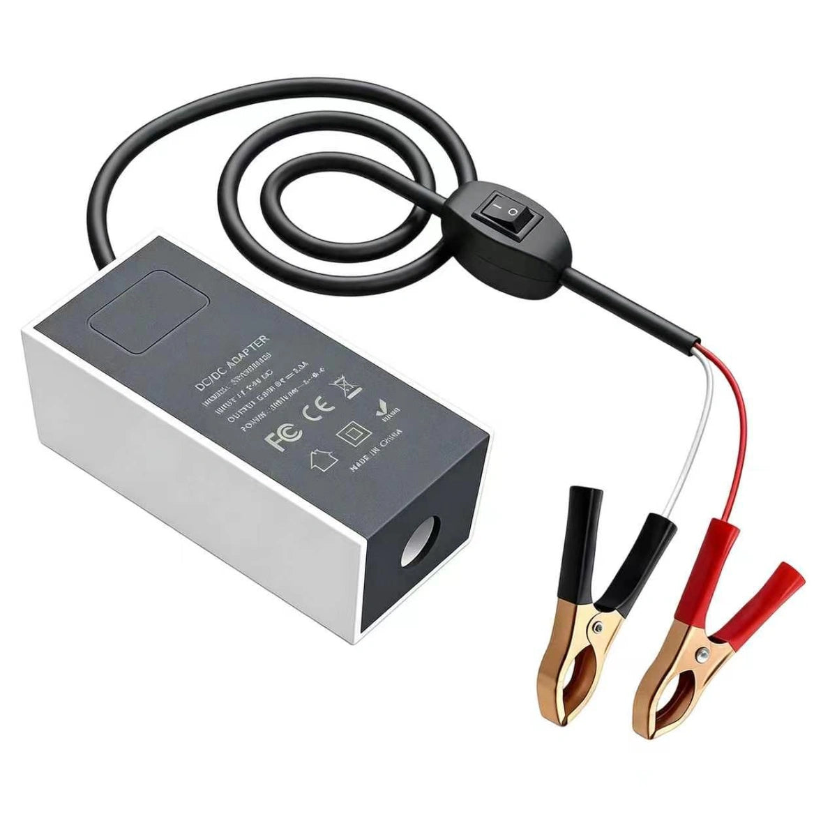 Starlink Mini 12V DC Power Adapter with Alligator Clips