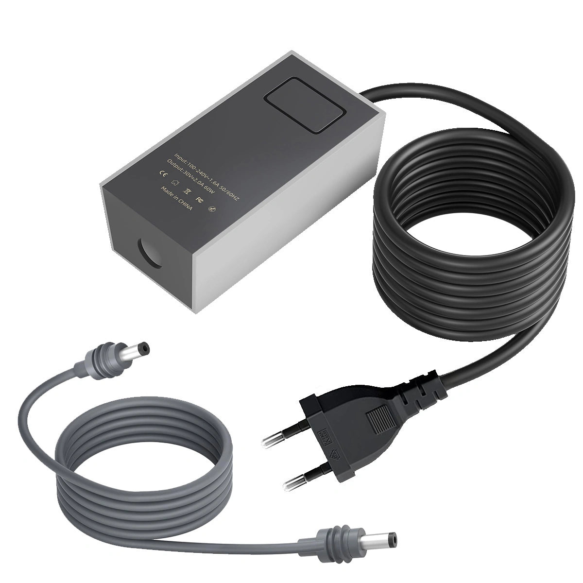 Starlink Mini AC Power Supply, Wall Charger with Extension Cable