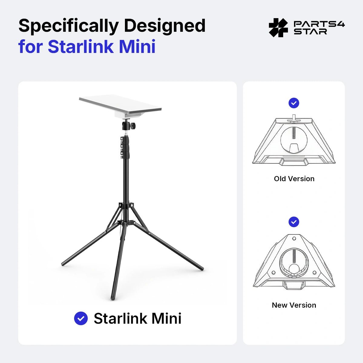 Starlink Mini Adjustable Tripod Mount - Parts4Star