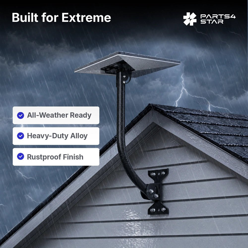 Starlink Mini Adjustable Wall & Roof Mount - 18.5'' Long Extension Pole - Parts4Star