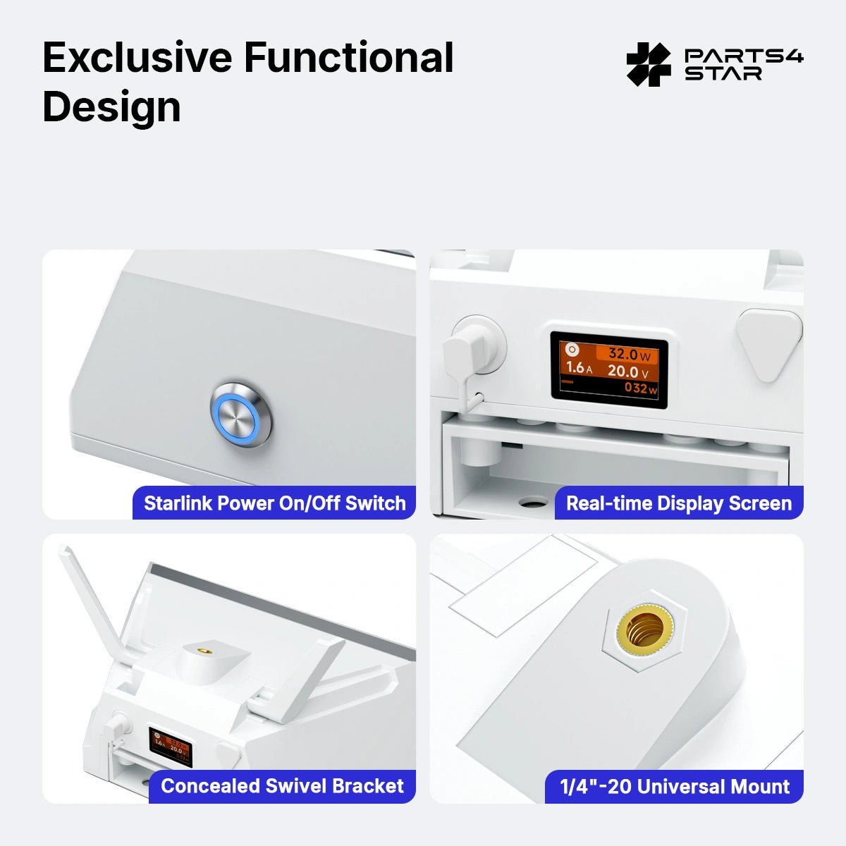 Starlink Mini Battery Pack, 219Wh, Up to 10 Hours Runtime - Parts4Star
