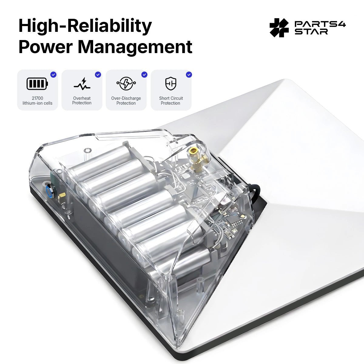 Starlink Mini Battery Pack, 219Wh, Up to 10 Hours Runtime - Parts4Star