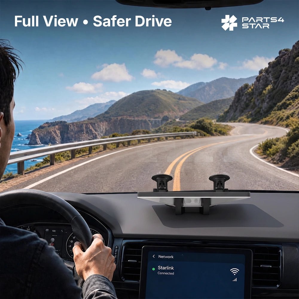Starlink Mini Dashboard & Windshield Suction Cup Mount with Dual Suction Cups - Parts4Star