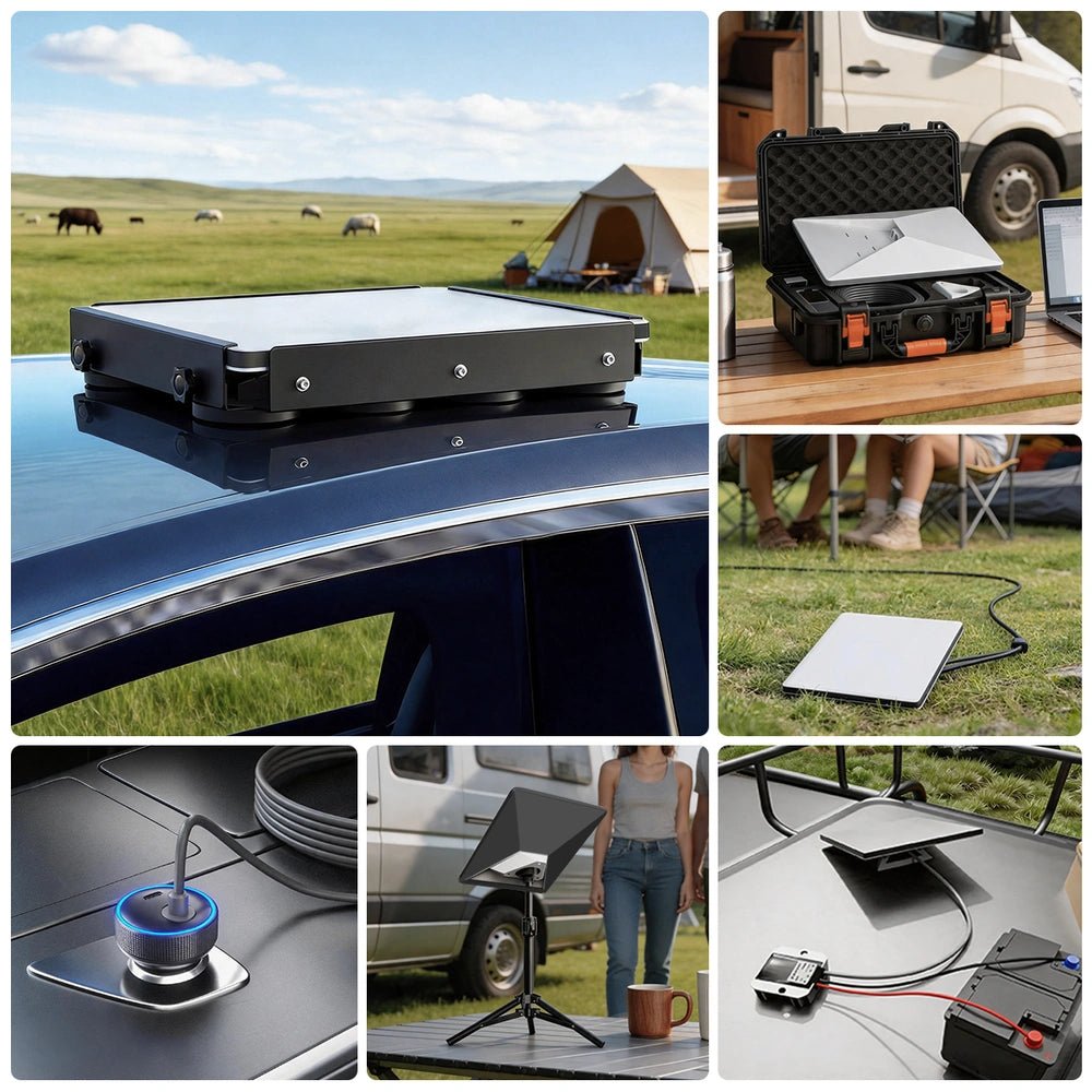 Starlink Mini Magnetic Roof Mount Travel Kit - Save Up To $34 - Parts4Star