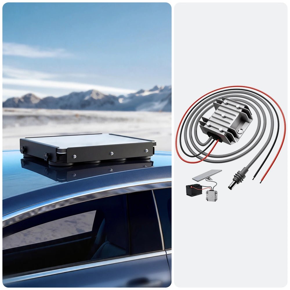 Starlink Mini Magnetic Roof Mount Travel Kit with Power, Cable, Case, Tripod & Cover - Parts4Star