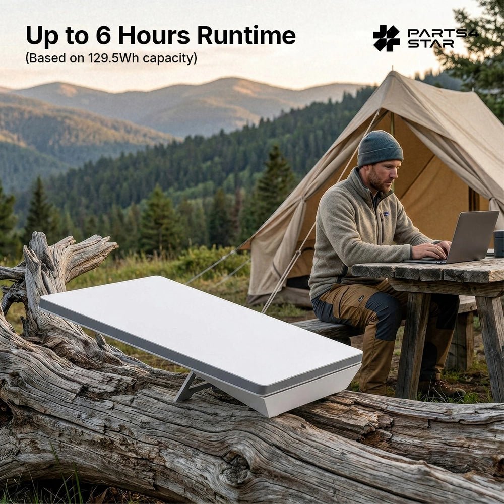Powers Starlink Mini for Up to 6 Hours