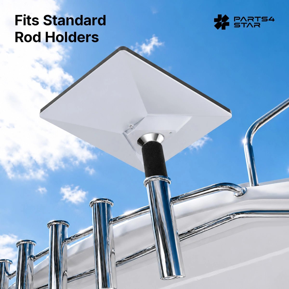 Starlink Mini Rod Holder Mount - Marine-Grade 316 Stainless Steel - Parts4Star