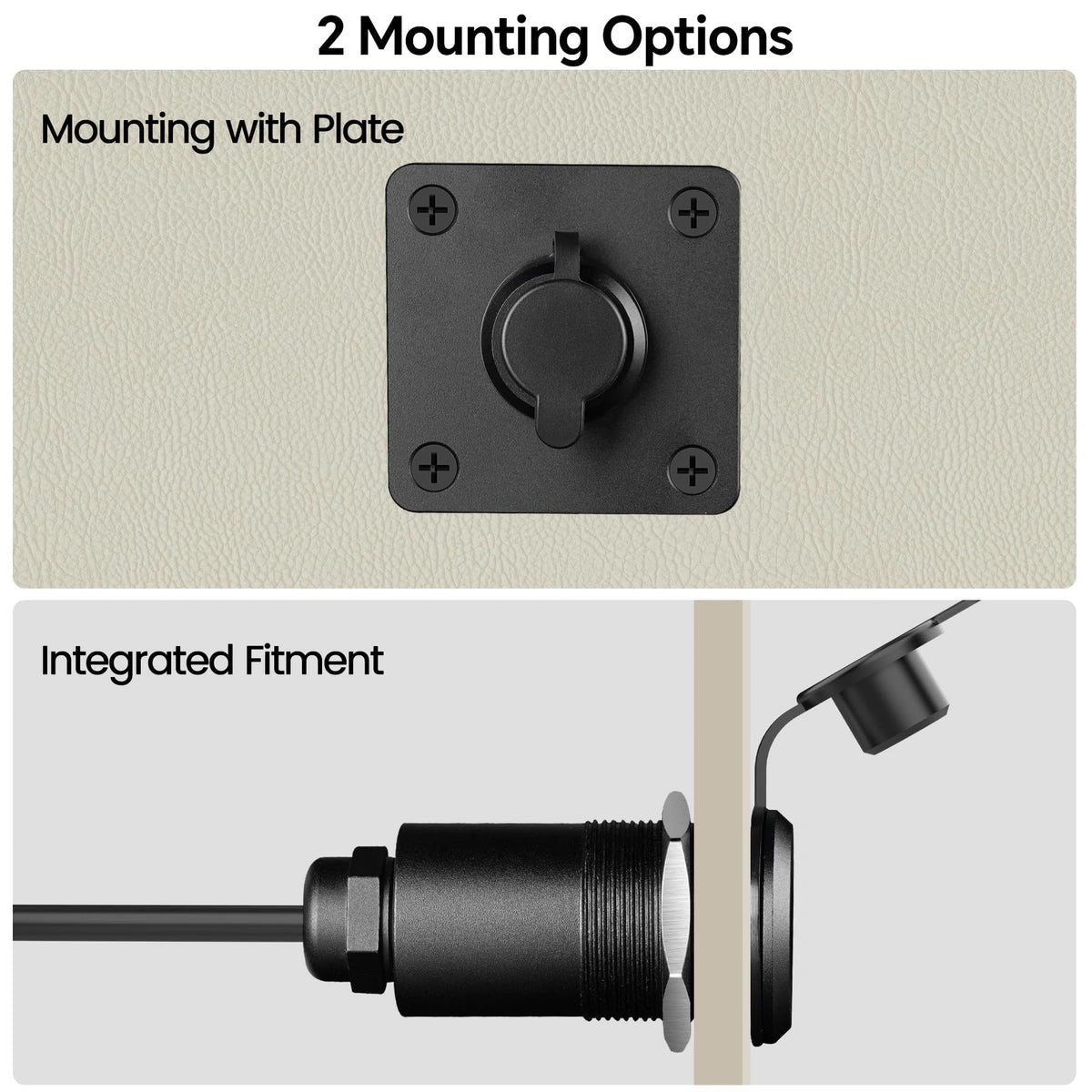 Starlink Mini Wall Pass Through Kit - Aluminum Cable Entry - Parts4Star