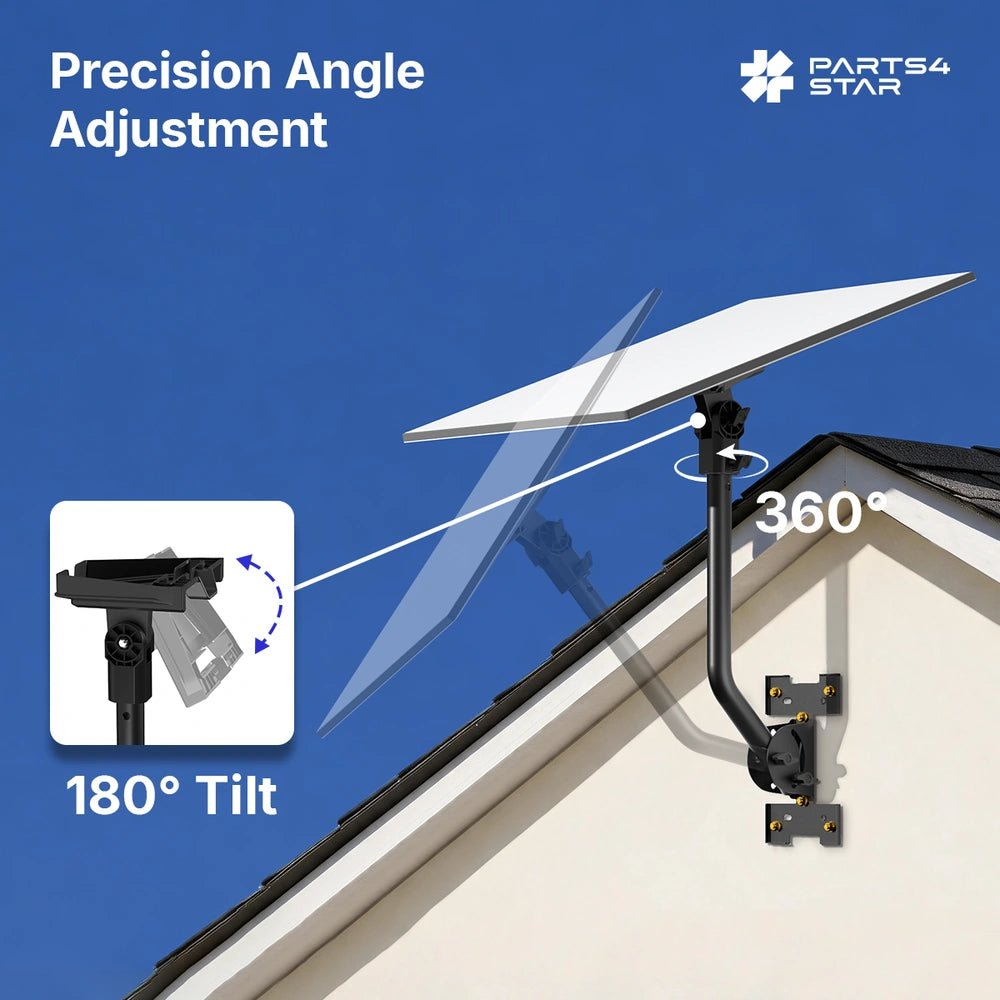 Starlink Gen 3 Mount - Roof & Wall for Standard 4/4X - Parts4Star