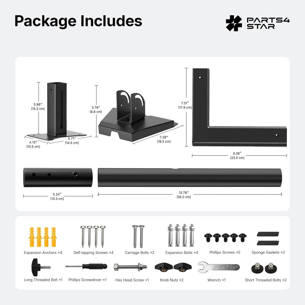 Starlink Gen 3 Wall Mount - Adjustable for Standard 4/4X - Parts4Star