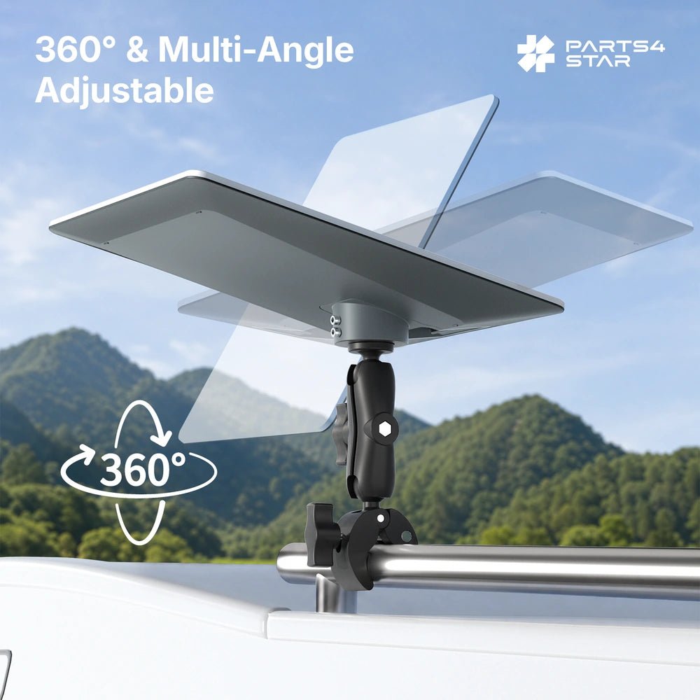 Starlink V5 Adjustable Clamp Mount Kit With 1/4"-20 and 3/8"-16 Threads - Parts4Star