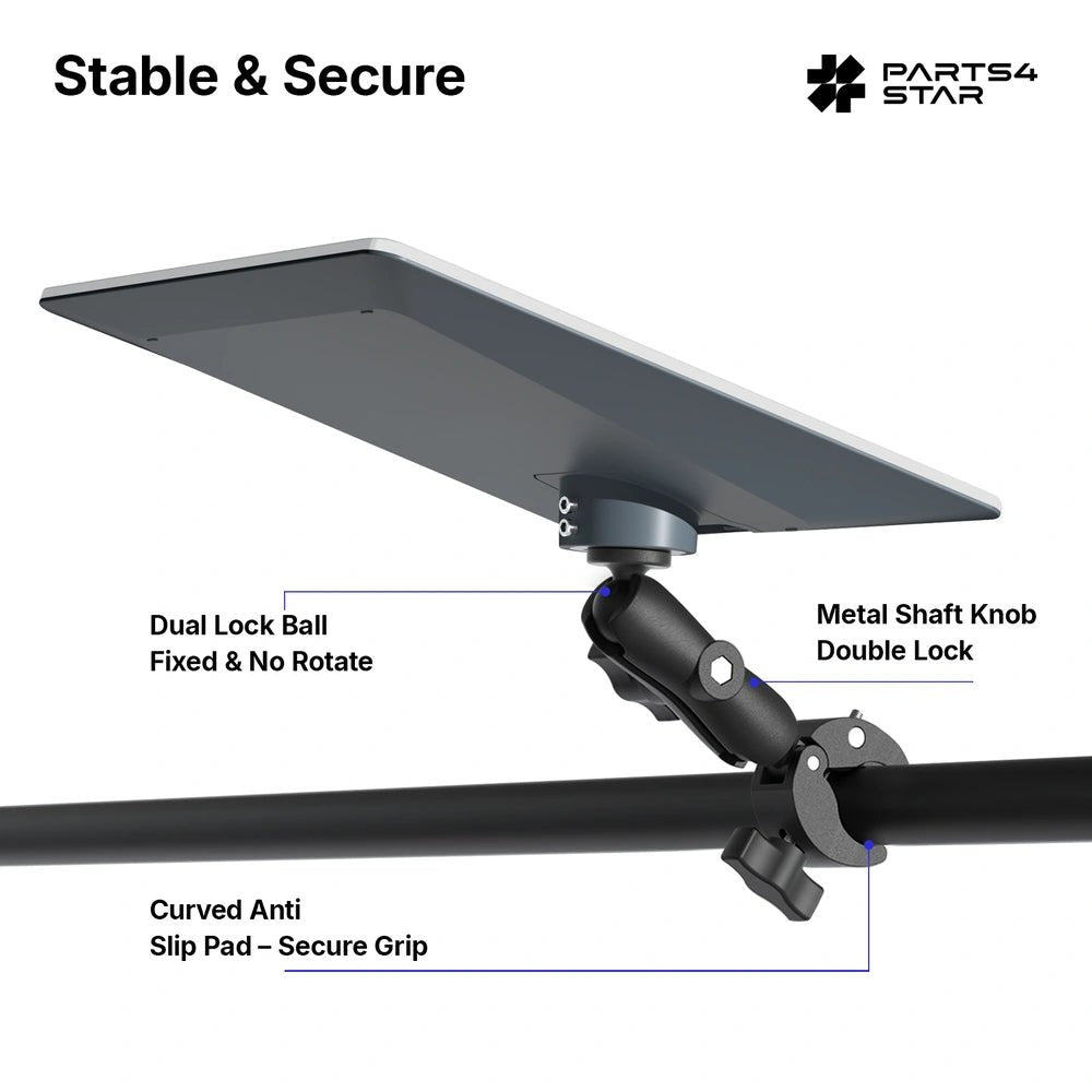 Starlink V5 Adjustable Clamp Mount Kit With 1/4"-20 and 3/8"-16 Threads - Parts4Star