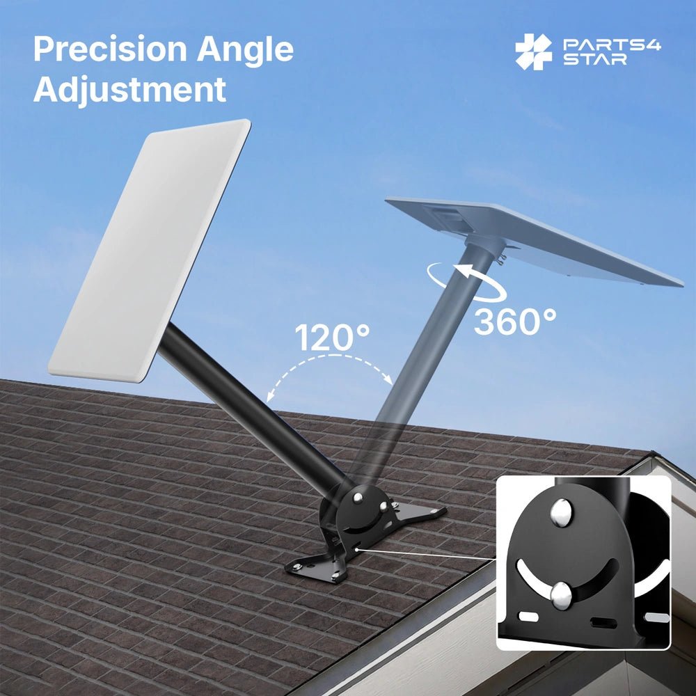 Starlink V5 Adjustable Roof Pole Mount Kit - Parts4Star