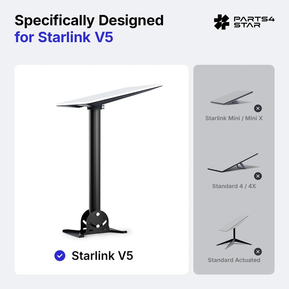 Starlink V5 Adjustable Roof Pole Mount Kit - Parts4Star