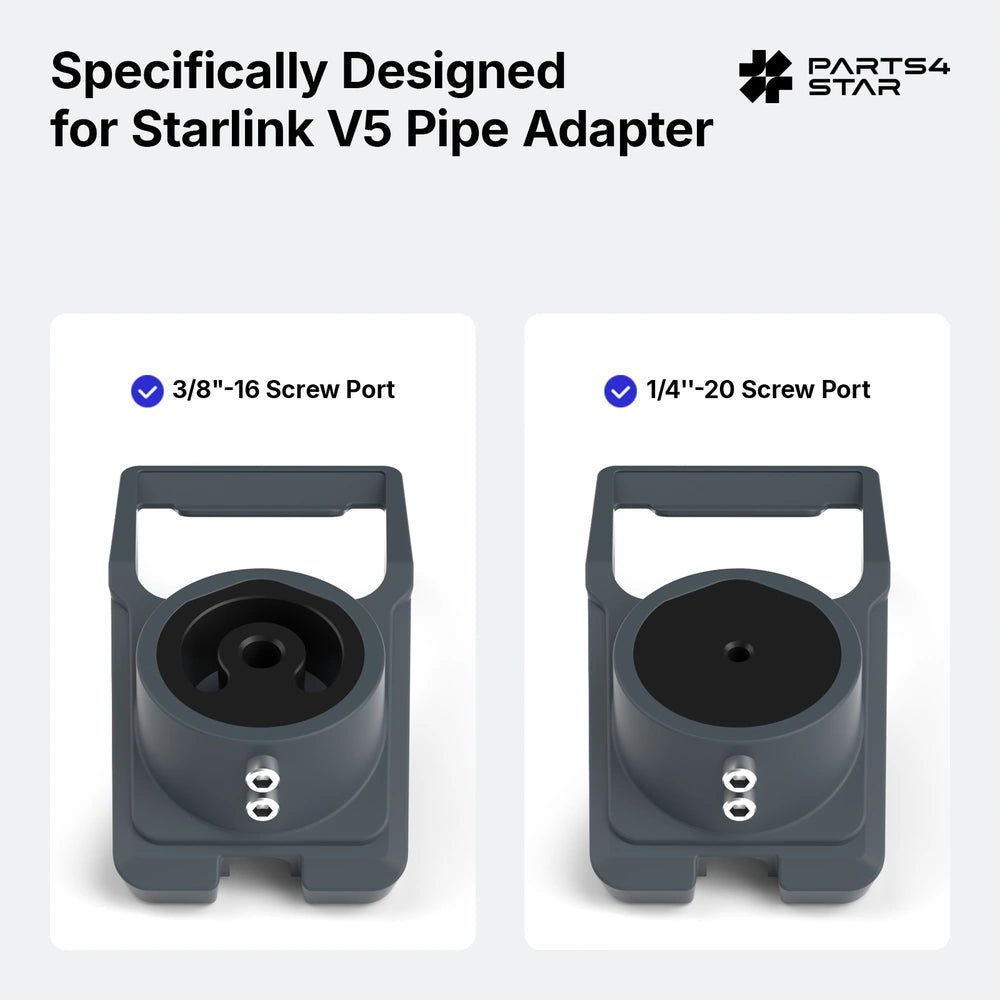 Starlink V5 Suction Cup Mount with Adjustable Angle, for RV, Car Windows & Sunroof - Parts4Star