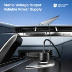 Starlink Mini 12V–24V Car Charger with DC Power Cable, Cigarette Lighter to DC Cord, Starlink Mini Accessories - Image 3