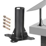 Heavy-Duty Carbon Steel Roof Mount for Starlink Gen 2 Dish