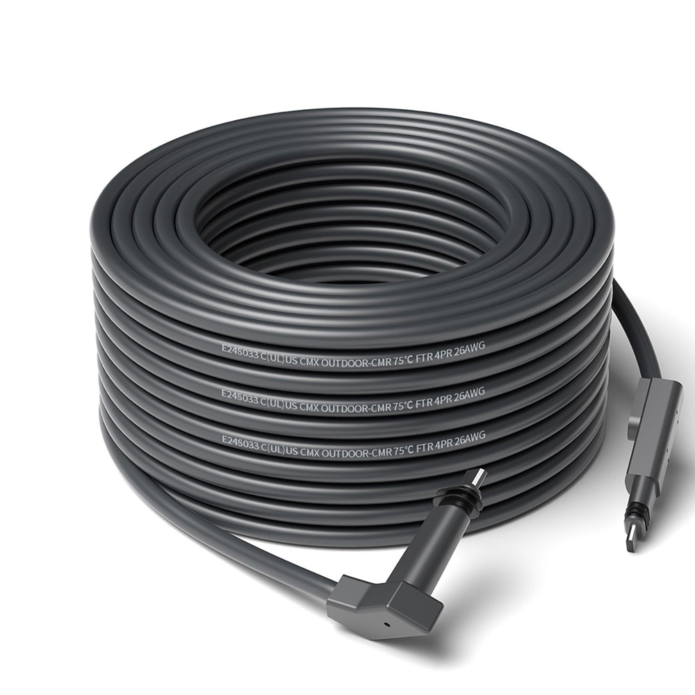 Starlink Gen 2 Cable connecting satellite dish to router for enhanced internet in rural areas