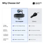 Starlink Mini 12V-24V Car Cigarette Lighter Adapter with DC Cable, Starlink Mini Car Charger DC Power, Starlink Mini Accessories - صورة 6