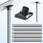 6.6FT No-Dig Ground Anchor Pole Mount Kit for Starlink Gen 3 Dish