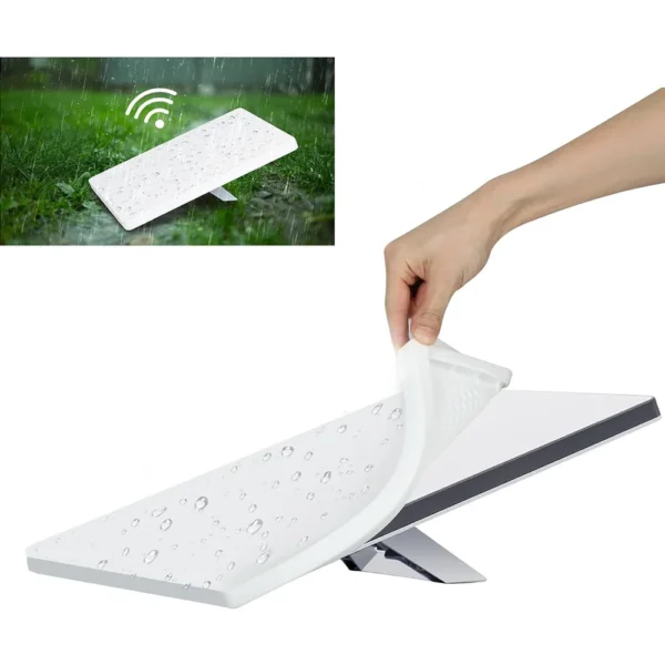 Silicone Full Cover Case for Starlink Mini<span> - </span>White