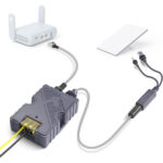 Ethernet Splitter & PoE Injector for Starlink Mini – Power & Data via One RJ45 Cable