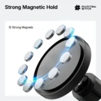 Starlink Mini Magnetic Mount with 360° Adjustable Ball Head, 12 Strong Magnets, Compatible with 2024 & 2025 OEM Pipe Adpter, Starlink Mini Accessories - Obraz 4
