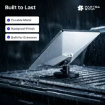 Starlink Mini Magnetic Mount with 360° Adjustable Ball Head, 12 Strong Magnets, Compatible with 2024 & 2025 OEM Pipe Adpter, Starlink Mini Accessories - Obraz 6