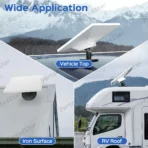 2025 New Version Adjustable Magnetic Mount for Starlink Mini - Imagine 8