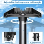 Adjustable Wall & Roof Mount Kit for Starlink Gen 3 Standard Dish - Bild 2